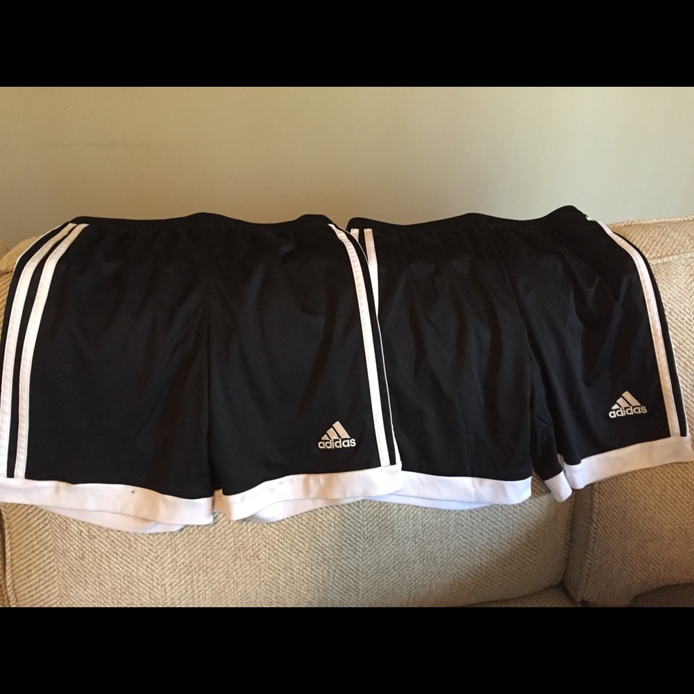 Youth medium adidas soccer shorts